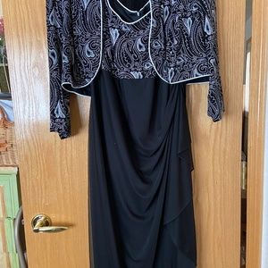 Dress long jacket dress